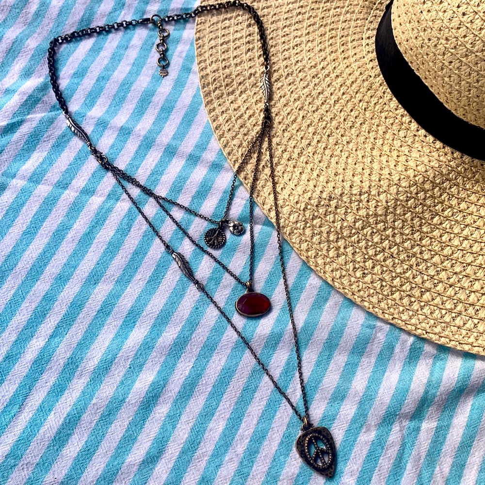 COPY - Lucky Brand 3 tier necklace